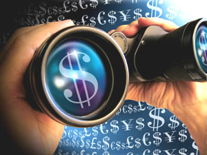 looking for the money